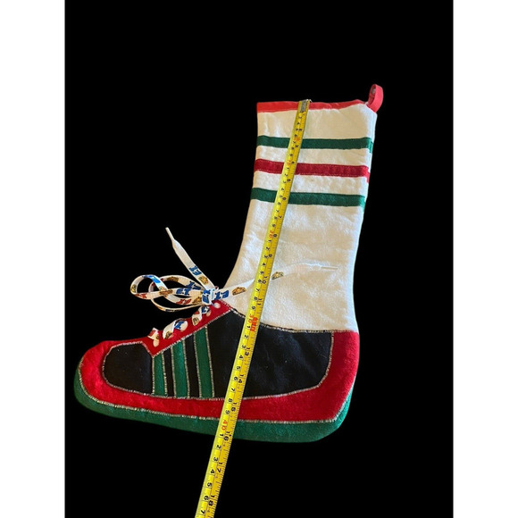 ET Christmas Stocking Vintage Felt Sneaker Shoe Tube Sock 1980s Movie Theme